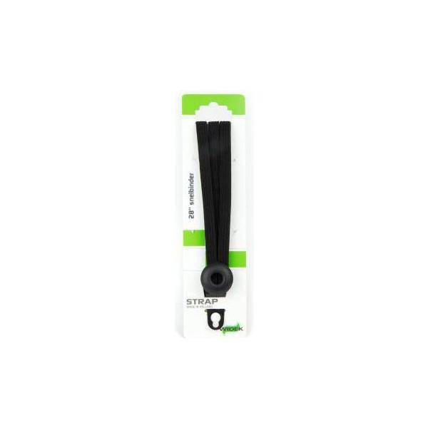 Widek Triobinder Eye 12/12mm snelle binders met zwarte stalen platen op babyblauw en zwart, geschikt voor diverse toepassingen.