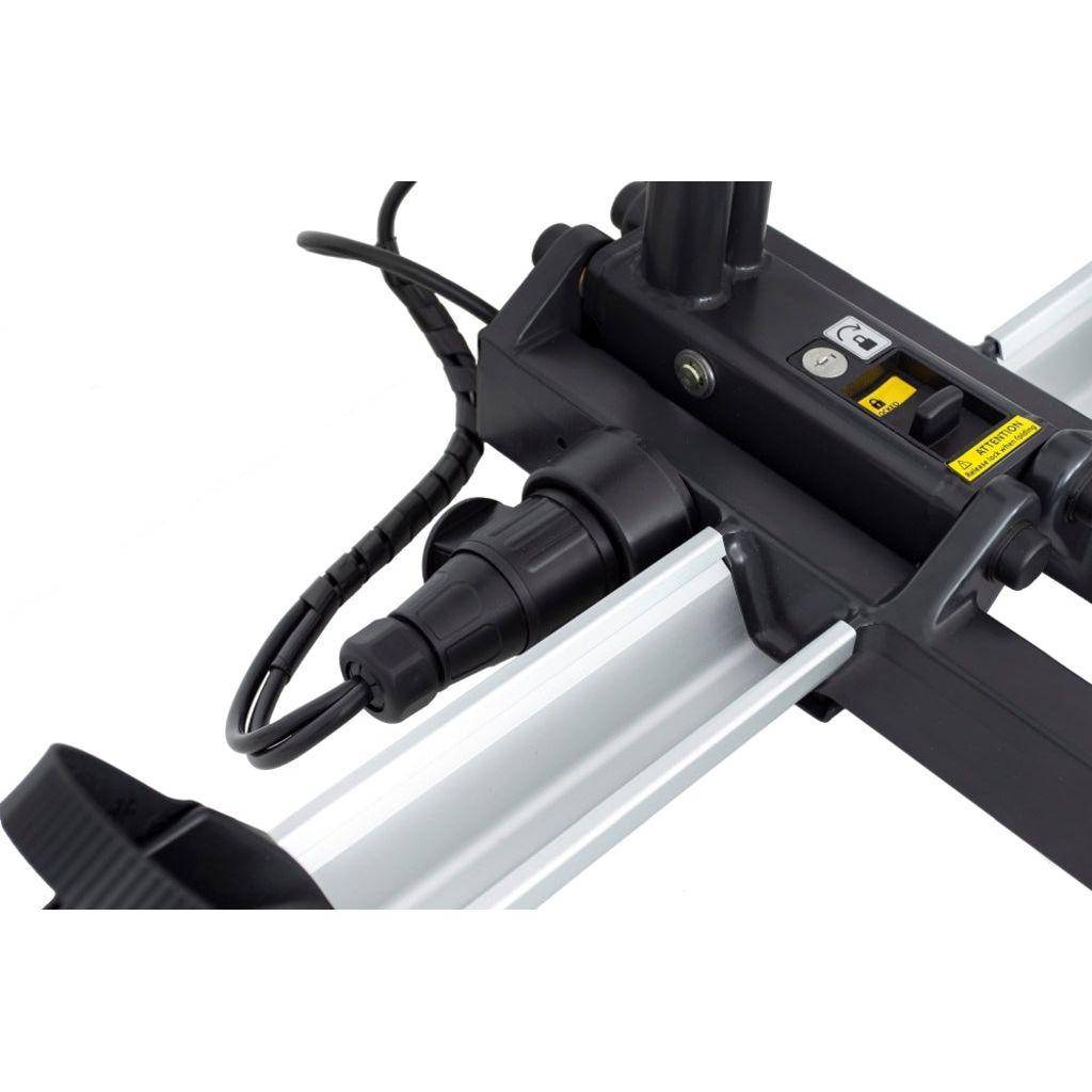 XLC Fietsendrager Azura Easy WT VC-C09 2F 7/13-polig Zwart/Zilver - Le Coq Wielerartikelen