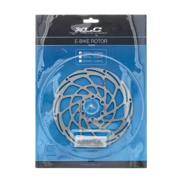 Xlc X135 Remschijf Ø160Mm E-Bike - Zilver - Le Coq Wielerartikelen