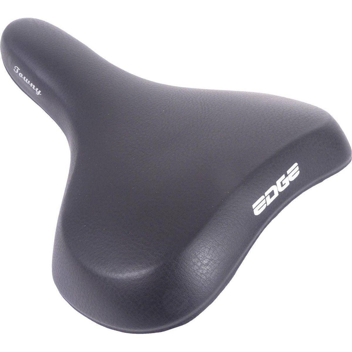 Edge Fietszadel Towny - Zwart - Memoryfoam - Le Coq Wielerartikelen