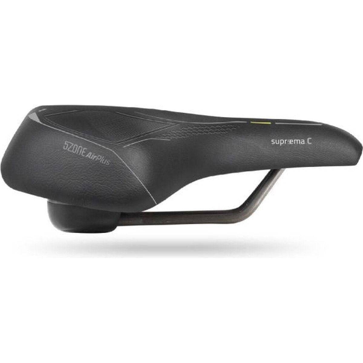 Selle Bassano Fietszadel Suprema 5Zone El Stad - Zwart - Le Coq Wielerartikelen