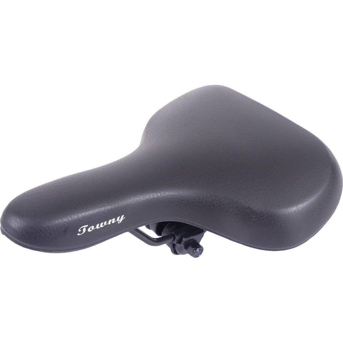Edge Fietszadel Towny - Zwart - Memoryfoam - Le Coq Wielerartikelen