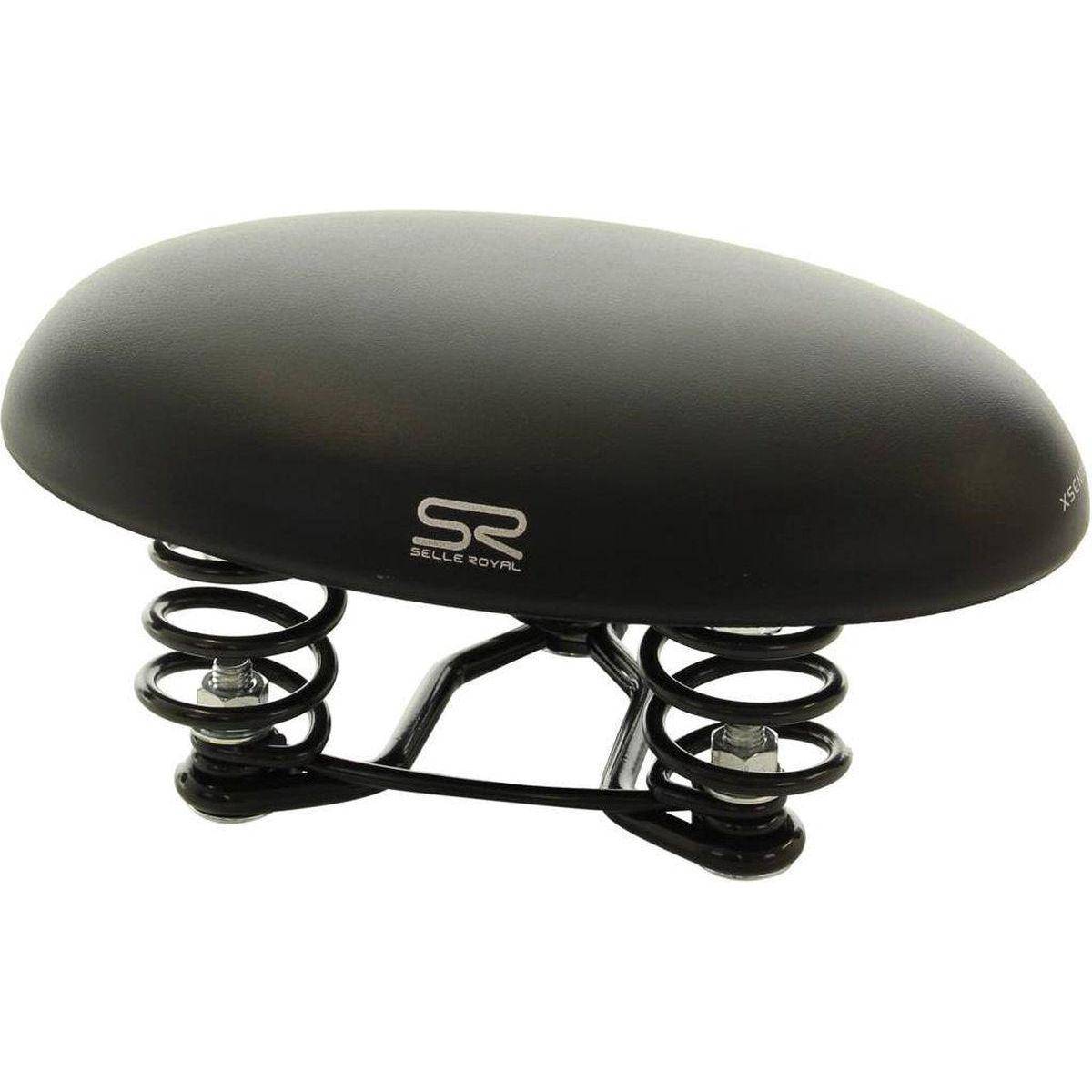 Selle Royal Fietszadel Rok Zwart - Le Coq Wielerartikelen