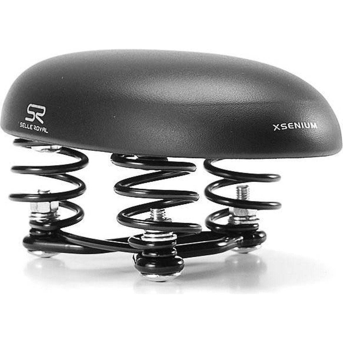 Selle Royal Fietszadel Rok Zwart - Le Coq Wielerartikelen