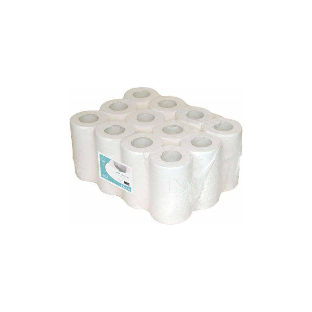 Euro Poetspapier Minirol 1-Laags 120 Meter X 20Cm (12 Rollen) - Le Coq Wielerartikelen