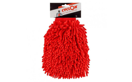 Microvezel washandschoen Cyclon Cleaning Glove - Red