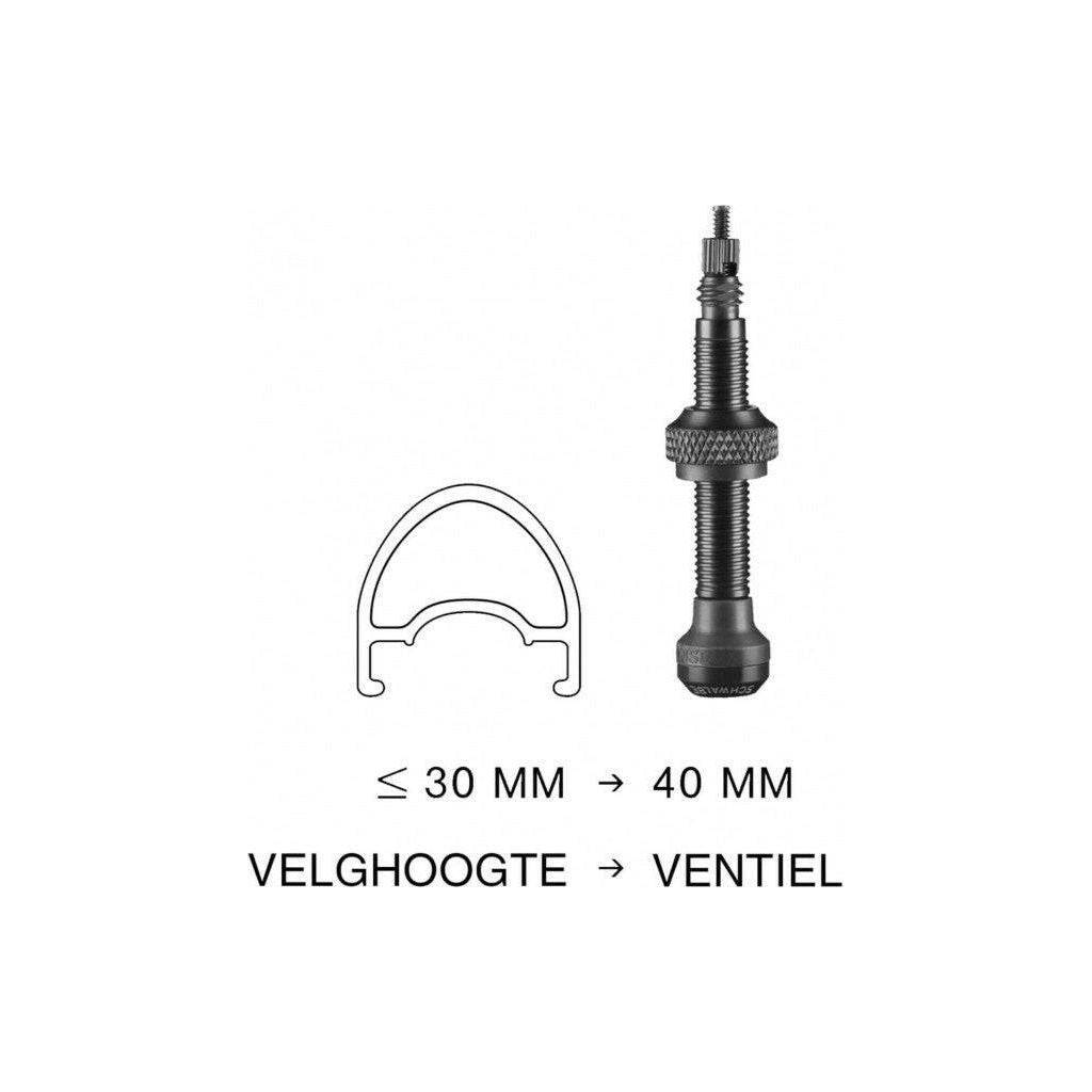 Schwalbe Tubeless Ventiel (2 Stuks) - Le Coq Wielerartikelen