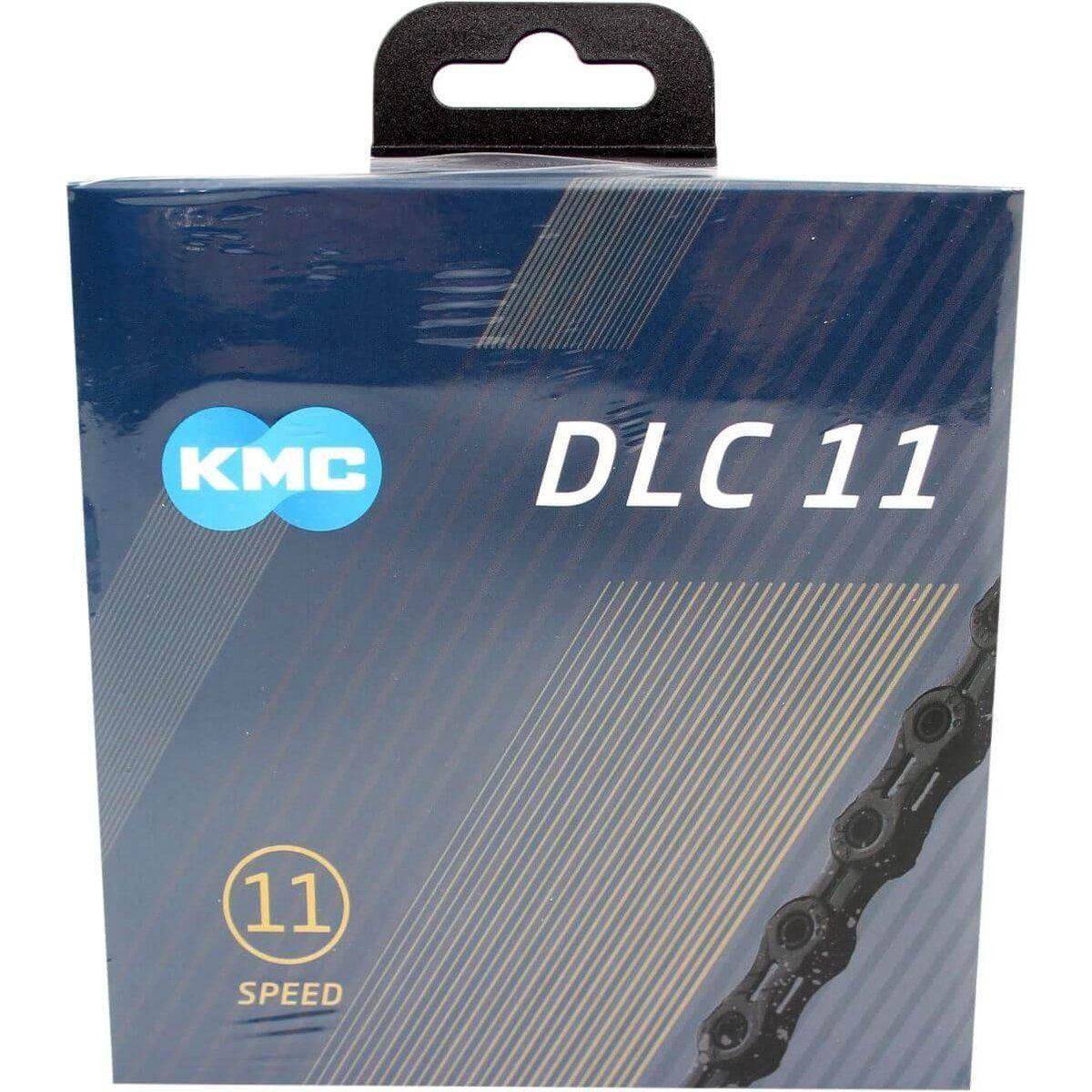 Kmc Fietsketting Dlc11 Zwart 118 Schakels - Le Coq Wielerartikelen