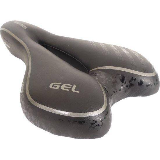 Edge Fietszadel Umbria Gel - Zwart - Le Coq Wielerartikelen