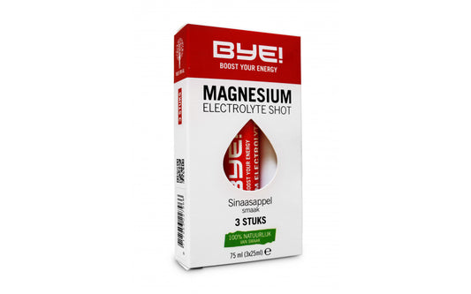 BYE! Electrolyte Magnesium Shot - Sinaasappelsmaak (3 stuks)