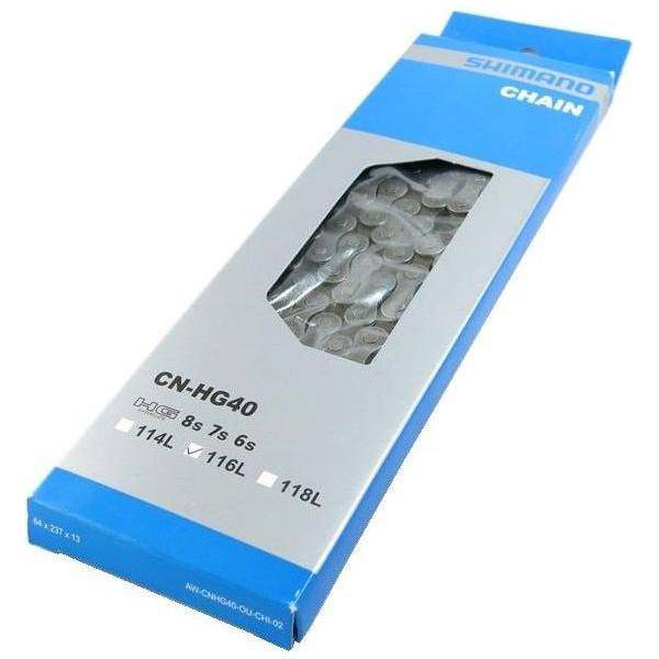 Shimano Fietsketting 6/7/8 Speed Hg40 Met Quick Link - 116 Schakels - Le Coq Wielerartikelen