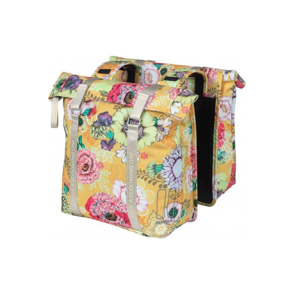 Dubbele Fietstas Basil Bloom Field Double 35 Liter 30 X 15 X 33 Cm - Le Coq Wielerartikelen
