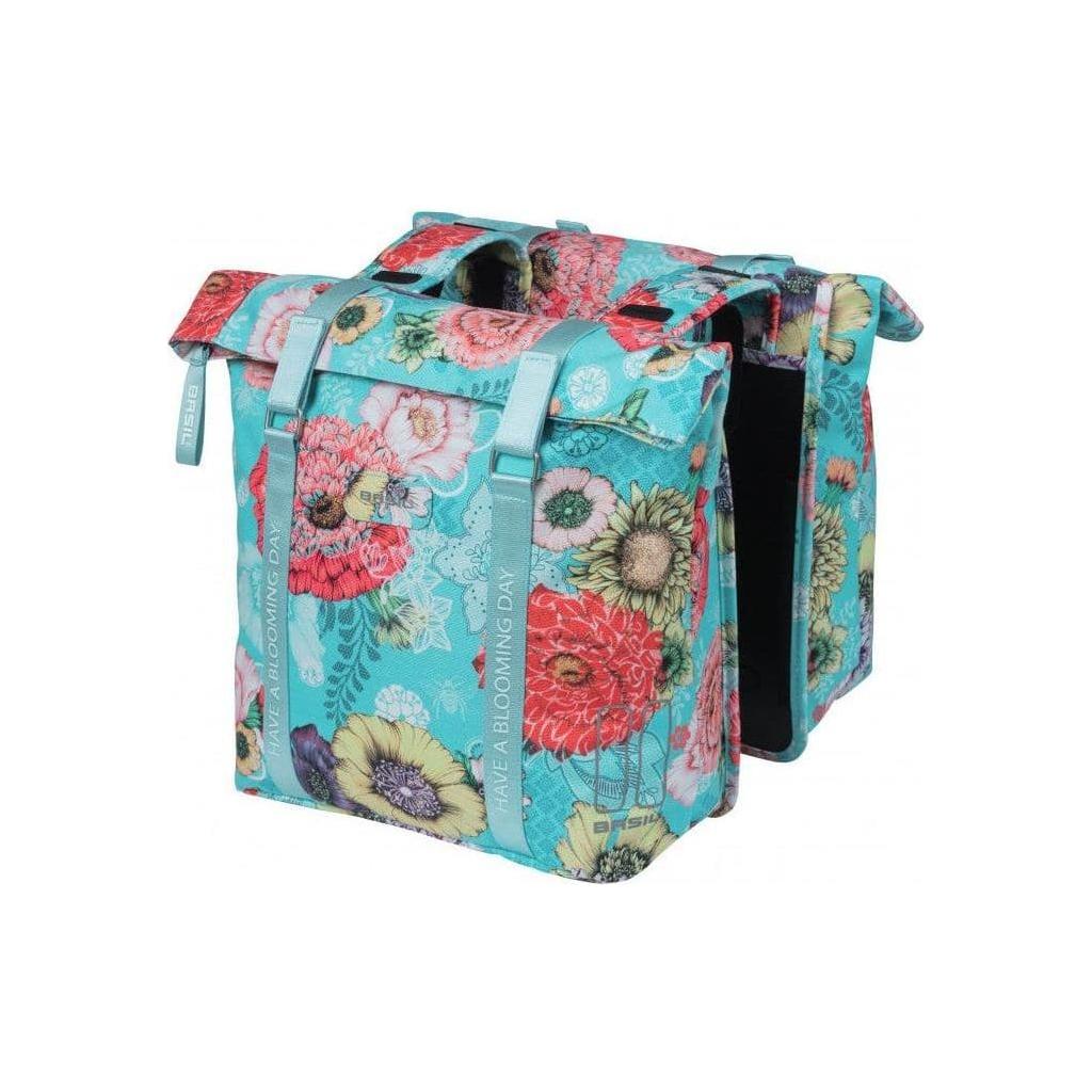 Dubbele Fietstas Basil Bloom Field Double 35 Liter 30 X 15 X 33 Cm - Le Coq Wielerartikelen