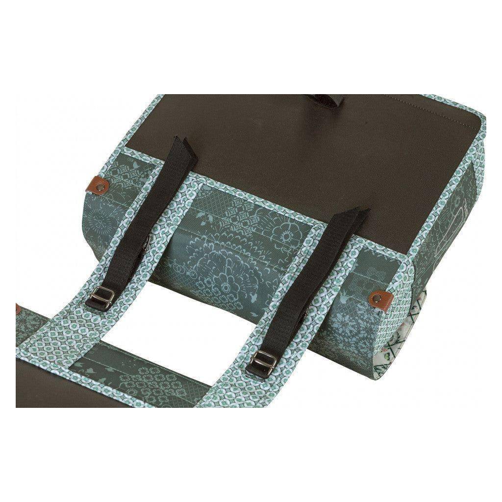 Dubbele Fietstas Basil Bohème Carry All 35 Liter 37 X 15 X 37 Cm - Le Coq Wielerartikelen