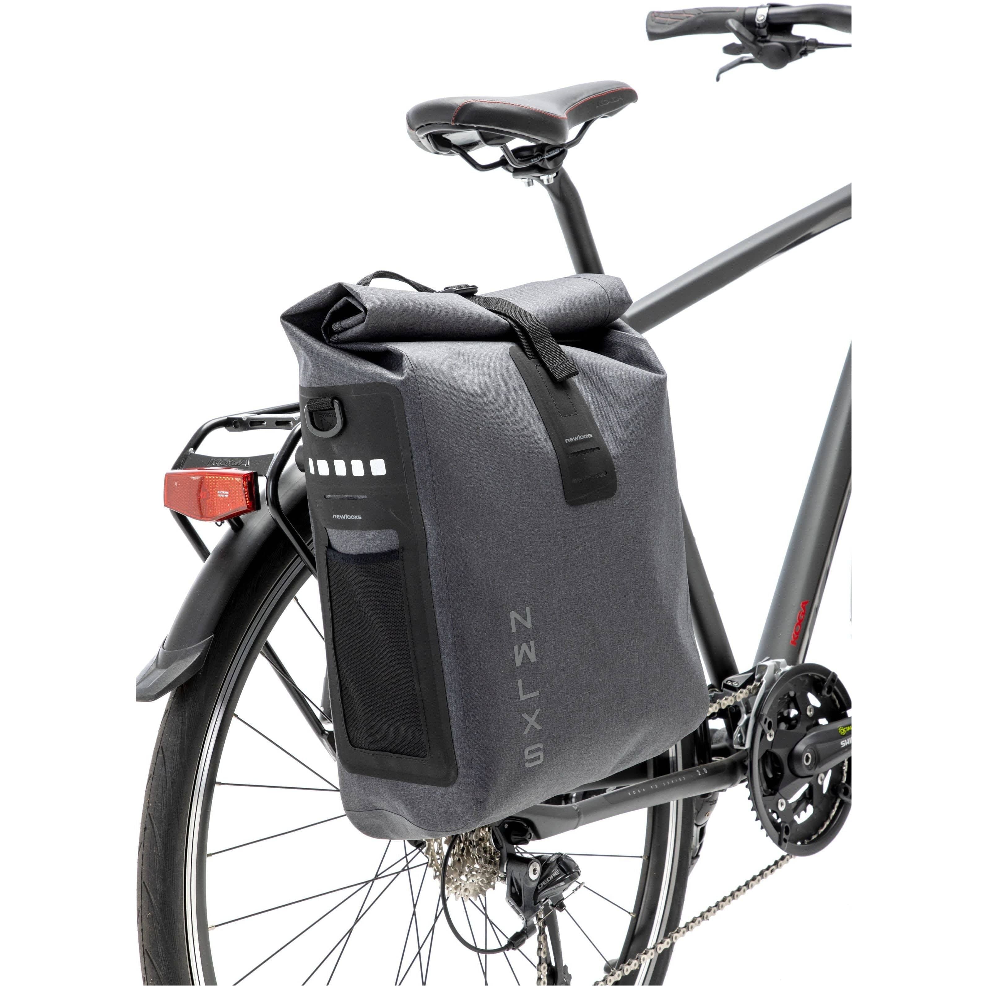 New Looxs Fietstas Varo Single 20 Liter 28 X 43 X 17 Cm - Grijs - Le Coq Wielerartikelen