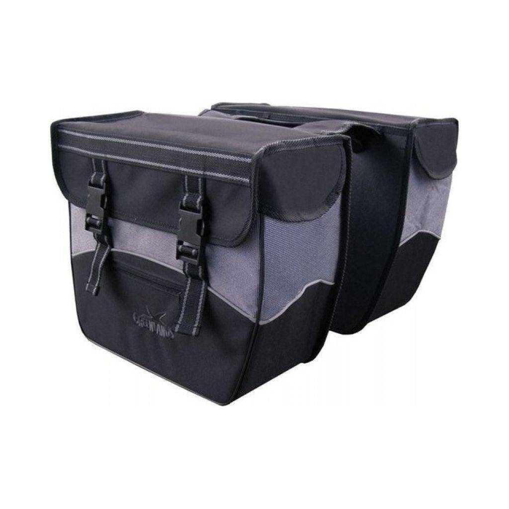 Dubbele Fietstas Greenlands 34 Liter 35 X 31 X 16 Cm (2X) - Le Coq Wielerartikelen