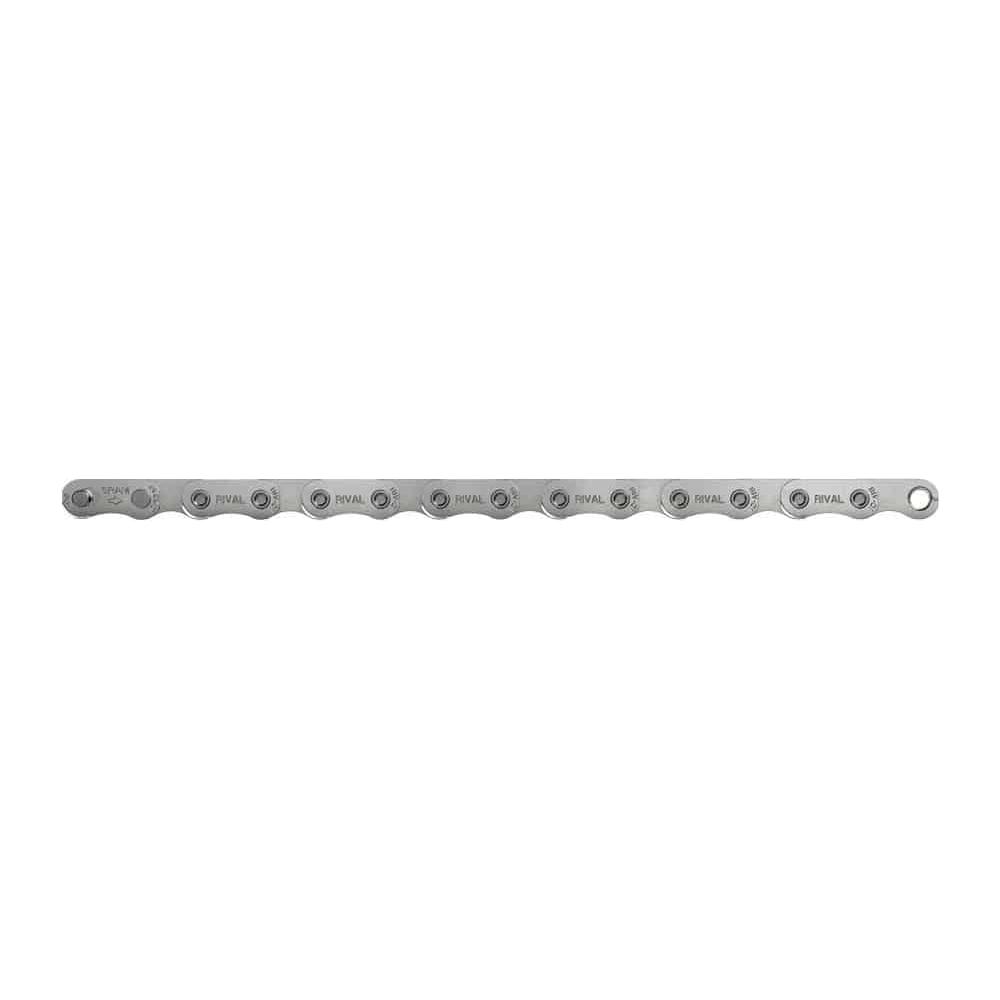 Ketting Sram Rival D1 12/13V 11/128 Flattop SolidPin Zilver 120 Schakels - Le Coq Wielerartikelen