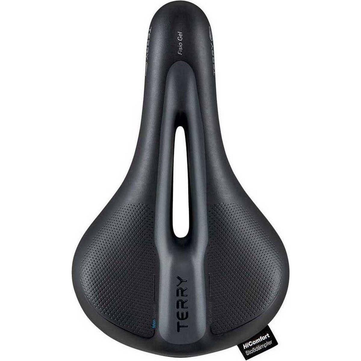 Terry Fietszadel Fisio Flex Gel Heren Zwart - Le Coq Wielerartikelen