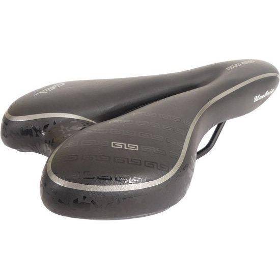 Edge Fietszadel Umbria Gel - Zwart - Le Coq Wielerartikelen