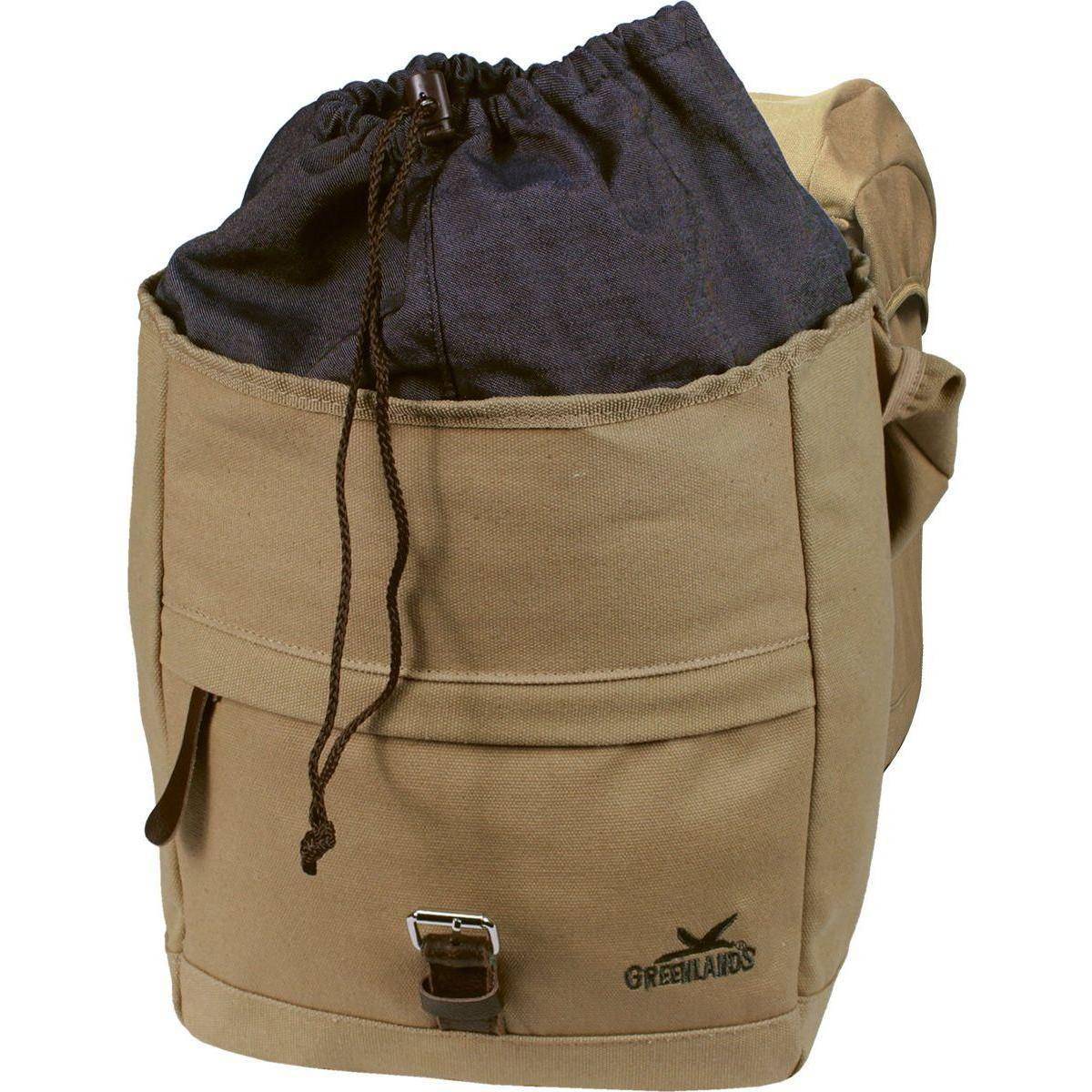 Greenlands Dubbele Fietstas Travel Bag 40 Liter 30 X 37 X 17 Cm -Zandkleur - Le Coq Wielerartikelen