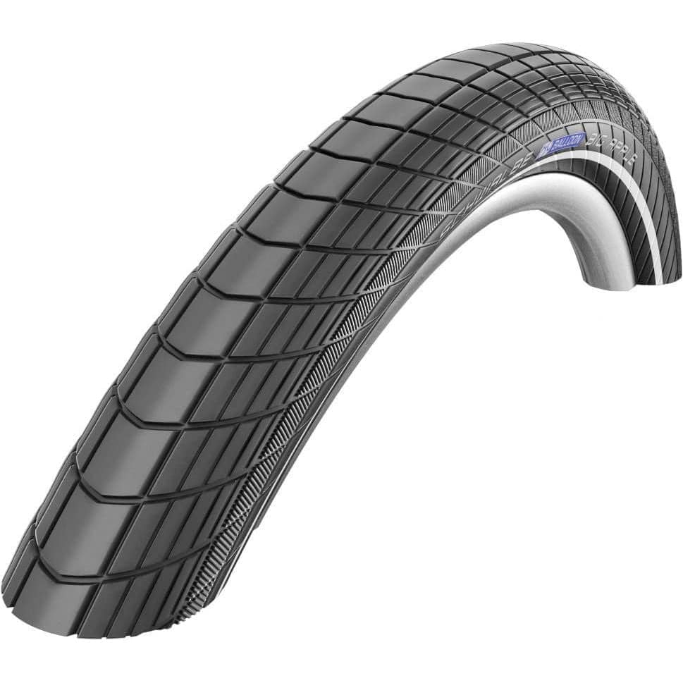 Schwalbe Big Apple Raceguard 28X2.35" / 60-622 Mm - Zwart Met Reflectie - Le Coq Wielerartikelen