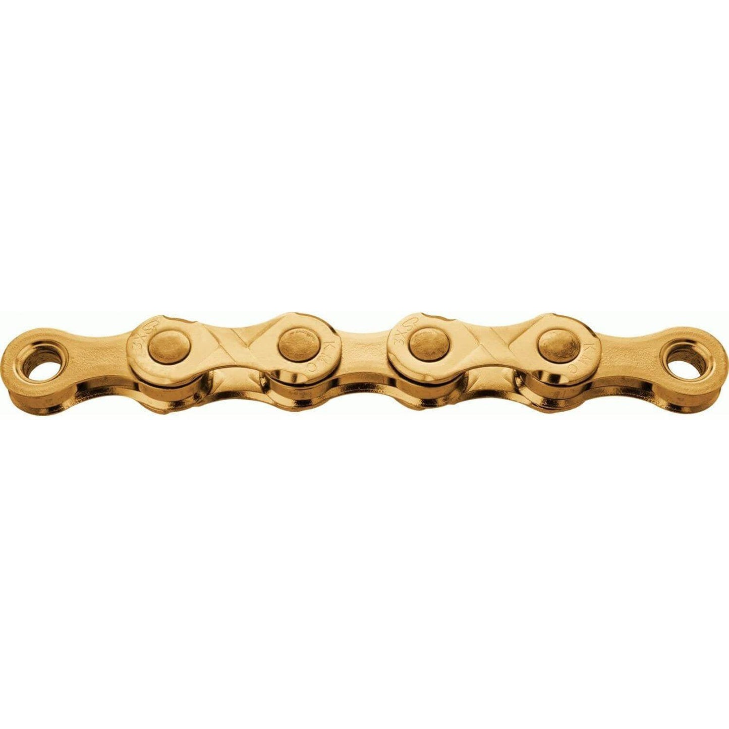 Ketting KMC E12 12V 11/128 Goud 130 Schakel - Le Coq Wielerartikelen