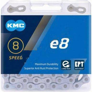 Kmc Fietsketting E8 Ept E-Bike 122 Schakels - Le Coq Wielerartikelen