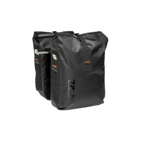 New Looxs Dubbele Fietstas Varo Mik 40 Liter 28 X 43 X 17 Cm (X2) Zwart - Le Coq Wielerartikelen