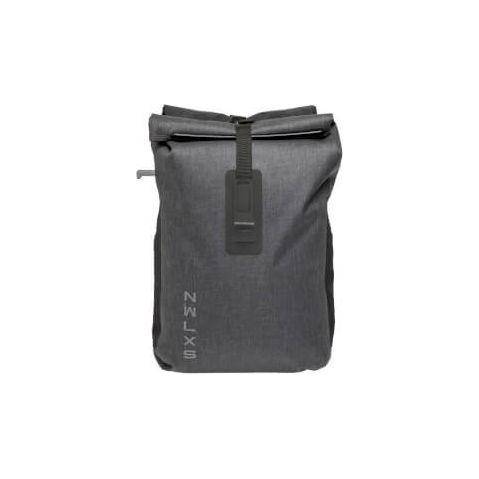 New Looxs Dubbele Fietstas Varo Mik 40 Liter 28 X 43 X 17 Cm (X2) Grijs - Le Coq Wielerartikelen