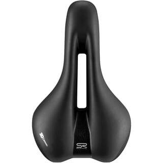 Selle Royal Fietszadel Ellipse Athletic Zwart - Le Coq Wielerartikelen
