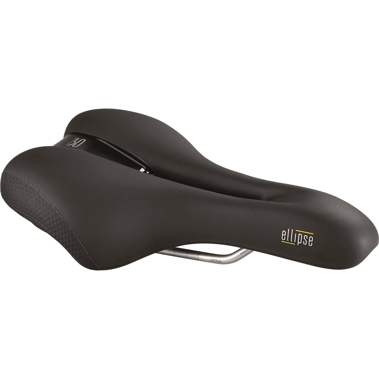 Selle Royal Fietszadel Ellipse Moderate Zwart - Le Coq Wielerartikelen