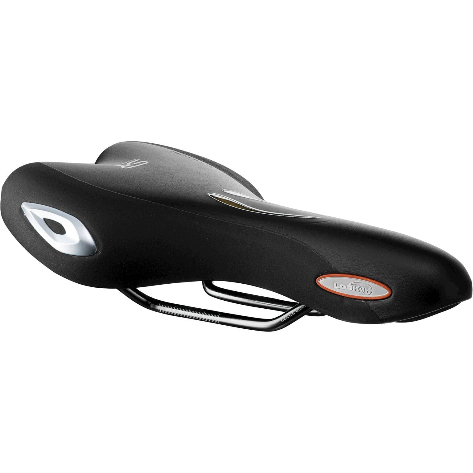 Selle Royal Fietszadel Look In Athletic Zwart - Le Coq Wielerartikelen