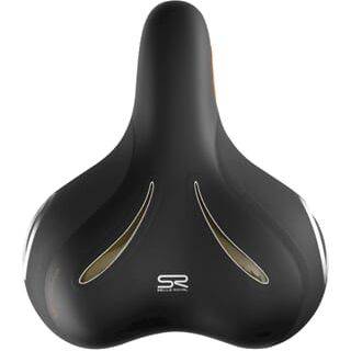 Selle Royal Fietszadel Look In Relaxed Zwart - Le Coq Wielerartikelen