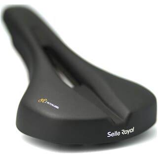 Selle Royal Fietszadel Vaia Moderate Zwart - Le Coq Wielerartikelen