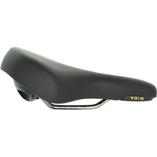Selle Royal Fietszadel Vaia Relaxed Zwart - Le Coq Wielerartikelen