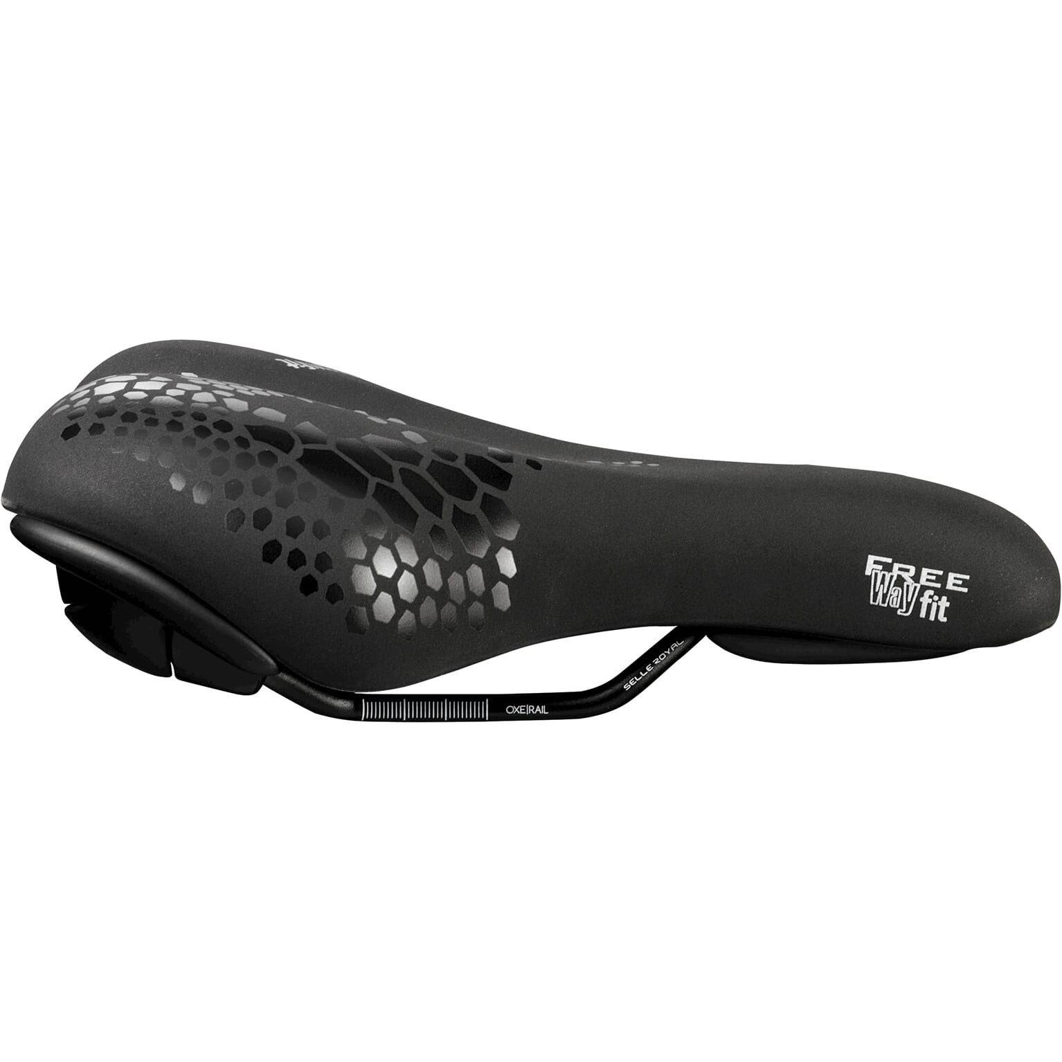 Selle Royal Fietszadel Freeway Fit Moderate Zwart - Le Coq Wielerartikelen
