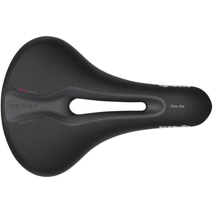Terry Fietszadel Fisio Max Gel Dames Zwart - Le Coq Wielerartikelen