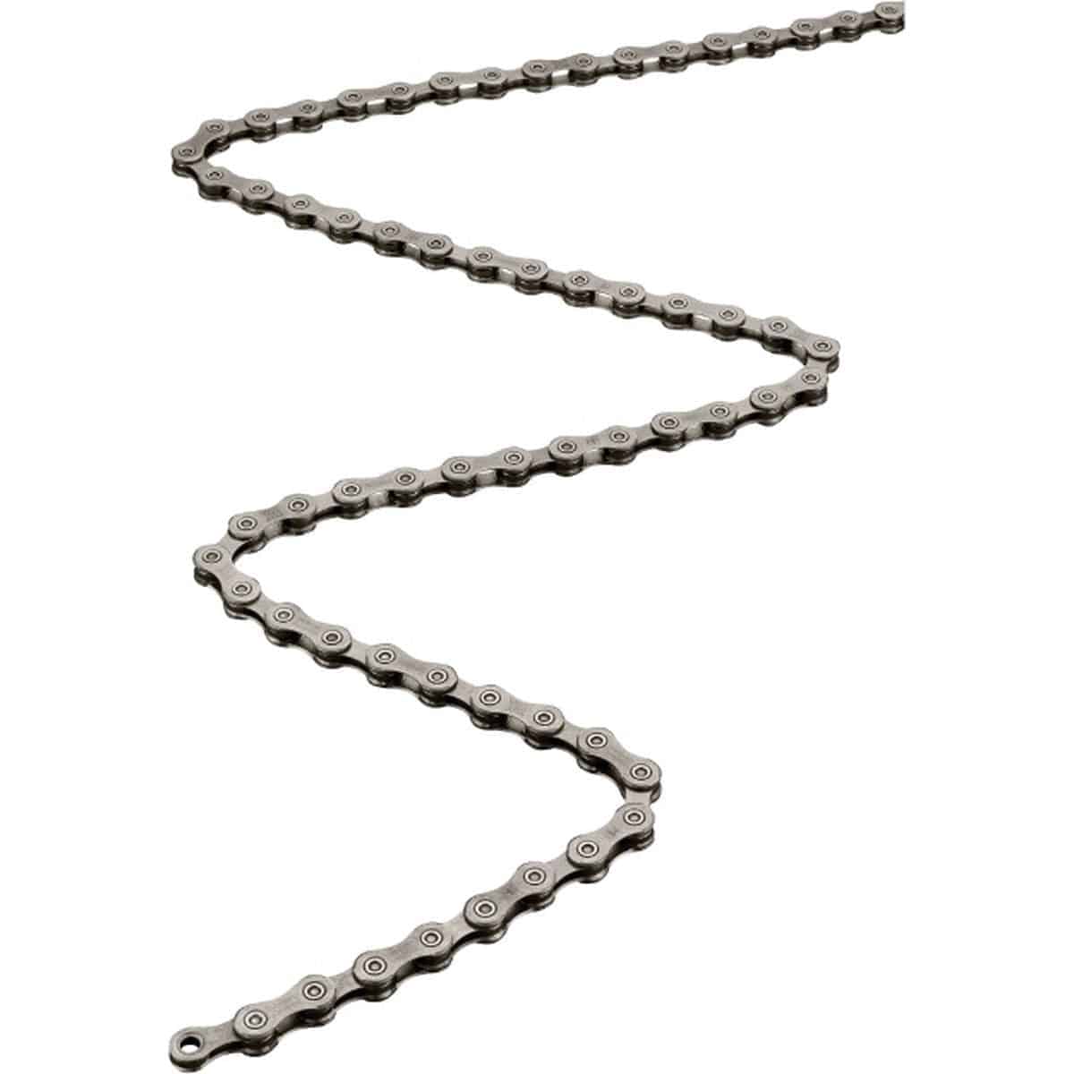 Shimano GRX CN-HG701-11 ketting voor 11-speed gravel bikes, inclusief quick-link, zwart met metalen schakels