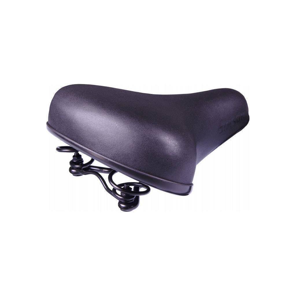 Simson Fietszadel Basis - Zwart - Le Coq Wielerartikelen