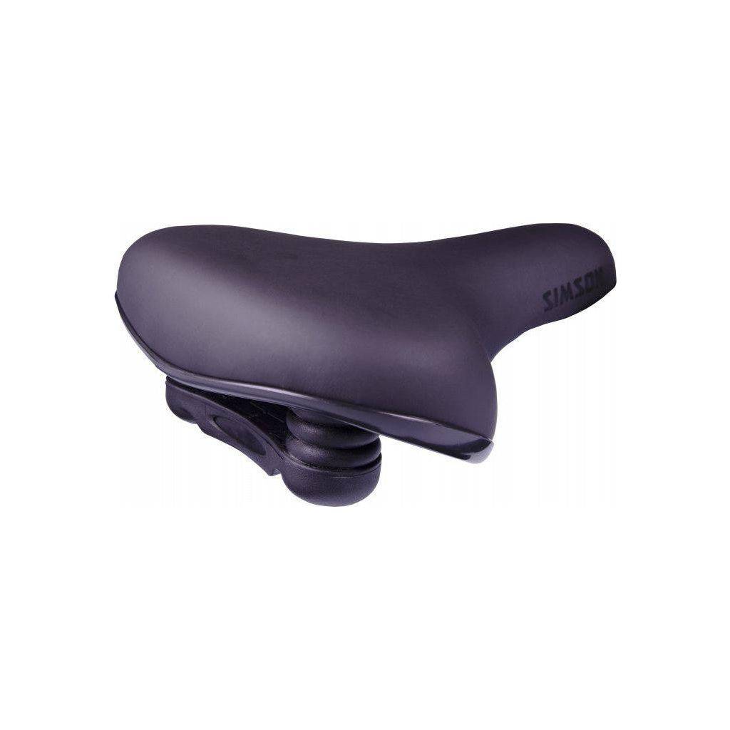 Simson Fietszadel Stad - Zwart - Le Coq Wielerartikelen