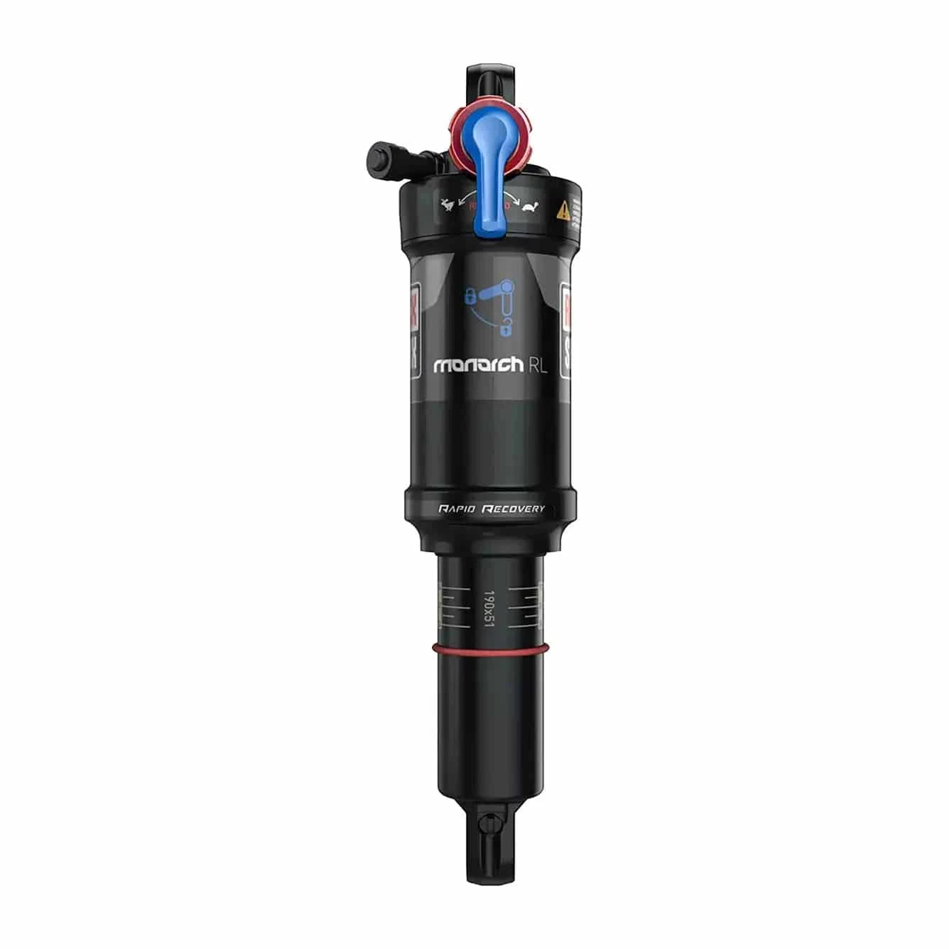 Rock Shox Schokbreker Rs Monarch Rl 165X38 Zwart - Le Coq Wielerartikelen