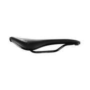 Zadel Selle Italia Novus Evo Boost TM Superflow voor racefiets en MTB, zwart met manganese L3, zijaanzicht