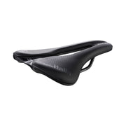 Selle Italia Novus Evo Boost TM Superflow zwart racefiets- en MTB-zadel, zijaanzicht met Manganese L3 frame en comfortabele vorm