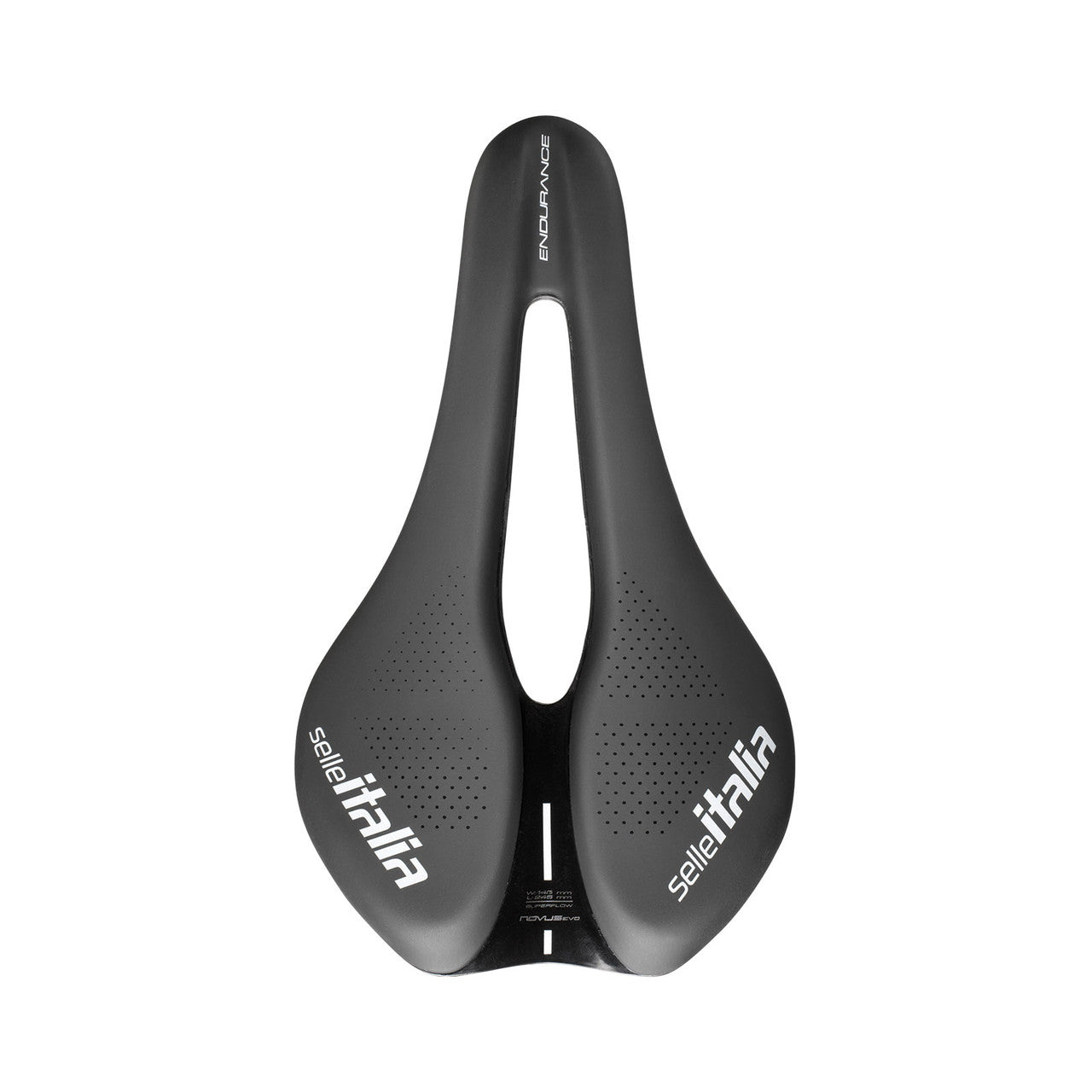 Zadel Selle Italia Novus Boost Evo Endurance Tm Superflow Manganese L3 Zwart - Le Coq Wielerartikelen