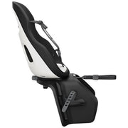Thule Yepp Nexxt 2 Maxi achterzitje op fiets, bevestiging voor drager, comfortabel en veilig kinderfietszitje aan de fiets.