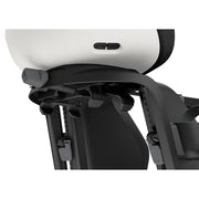 Thule Yepp Nexxt 2 Maxi achterzitje voor fiets, bevestiging op drager, kinderfietsstoel met veiligheidsriemen en comfortabele zit.