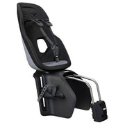 Thule Yepp Nexxt 2 Maxi achterzitje voor fietsframebevestiging, geschikt voor kindertransport op de fiets.
