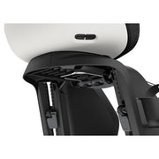 Thule Yepp Nexxt 2 Maxi kinderzitje achter voor framebevestiging op fiets, geschikt voor jonge kinderen.