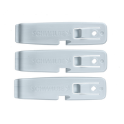 Schwalbe bandenlichters set van 3, handig gereedschap voor het verwijderen van banden van fietsen, zichtbaar in de afbeelding.