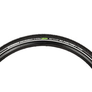 Urban Proof gerecyclede 3 mm core stadsfiets band met reflecterend oppervlak, geschikt voor e-bikes, zichtbaar op de afbeelding